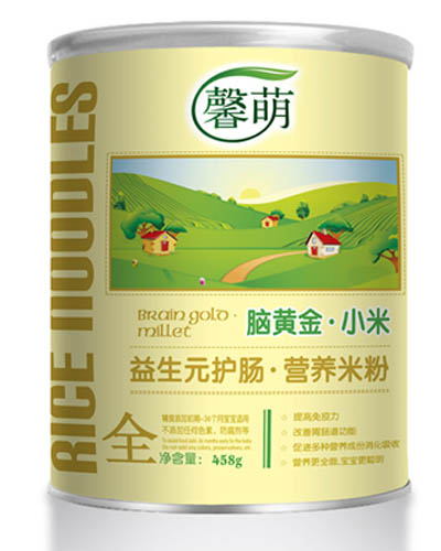 馨萌益生元護腸營養(yǎng)米粉全段