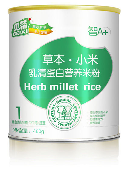 貝希乳清蛋白小米米粉