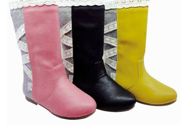 比比我亮麗短靴