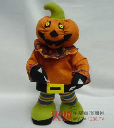喜之寶鬼節(jié)走路南瓜玩具