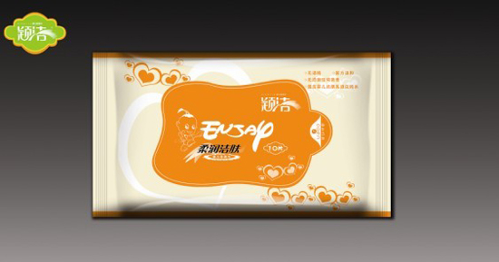 穎潔柔潤(rùn)潔膚柔濕巾10片