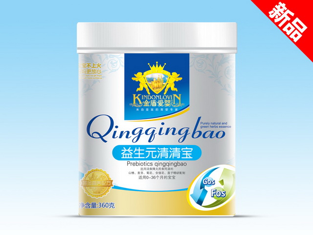 金盾愛嬰清清寶桶裝-益生元