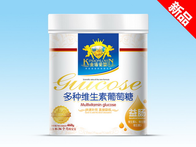 金盾愛嬰葡萄糖桶裝-多種維生素