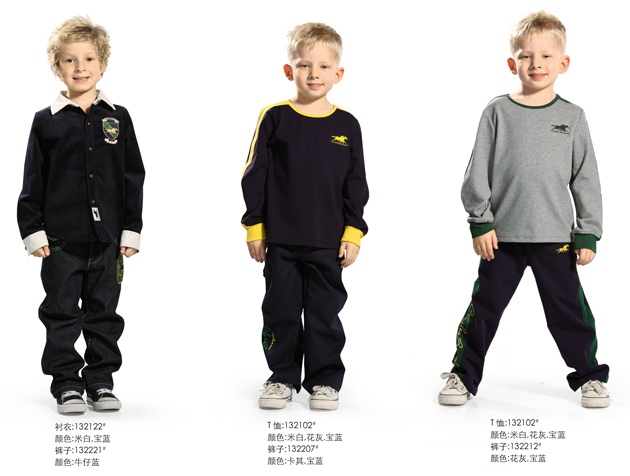 查理兄弟童裝2012新款