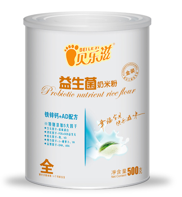 貝樂(lè)滋鐵鋅鈣+AD配方奶米粉