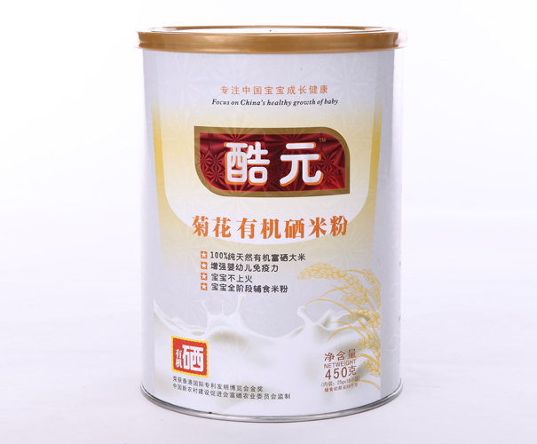 酷元菊花有機硒米粉