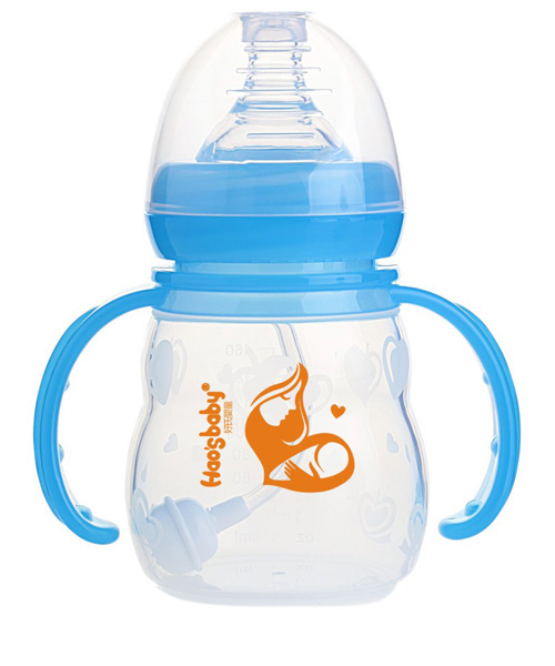 好氏嬰童雙柄自動硅膠奶瓶