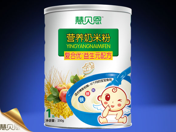 慧貝恩復(fù)合優(yōu)+益生元配方營養(yǎng)奶米粉