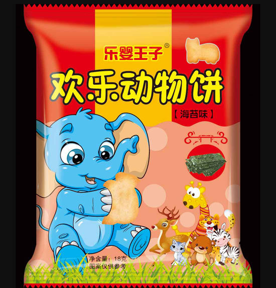 樂嬰王子歡樂動(dòng)物餅海苔味
