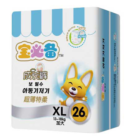 寶必備超薄特柔成長(zhǎng)褲XL26片