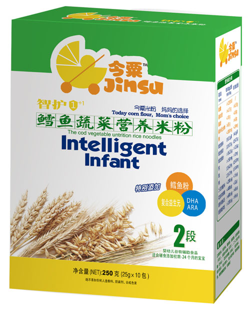 今粟鱈魚蔬菜營(yíng)養(yǎng)米粉2段250g