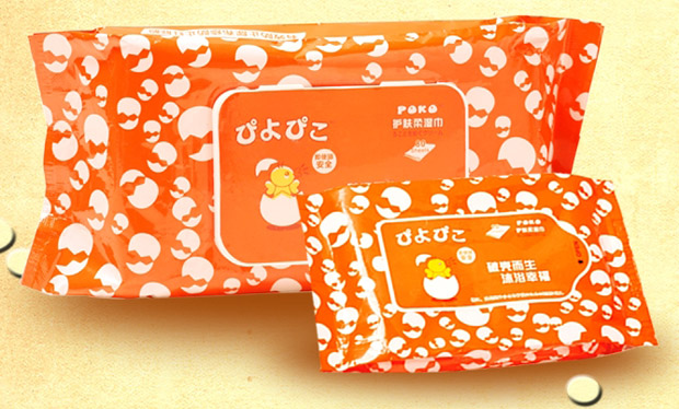 POKO牌護膚柔濕巾