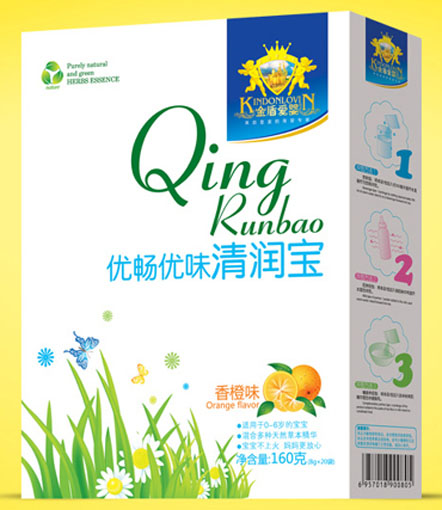 金盾愛嬰優(yōu)暢優(yōu)味香橙味清潤寶