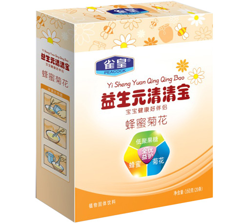 雀皇益生元蜂蜜菊花清清寶160g