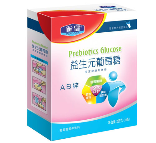 雀皇復(fù)合益生元葡萄糖-AB鋅288g