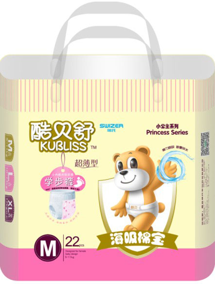 酷貝舒女寶寶學(xué)步褲M(mǎn)碼