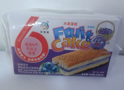 貝佳莉水果蛋糕藍莓味