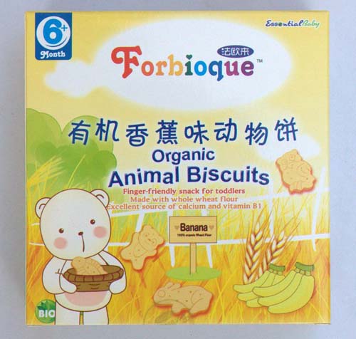 法歐來有機香蕉味動物餅