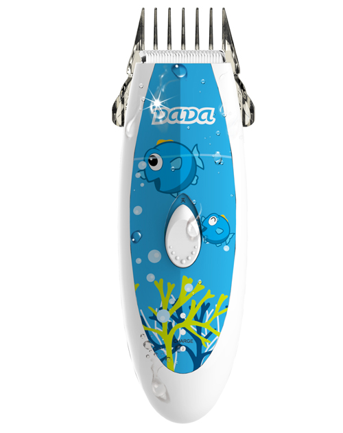 DaDa嬰兒防水靜音理發(fā)器藍色