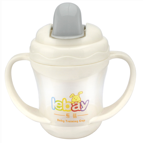 樂蓓嬰幼兒學(xué)飲杯6916白色
