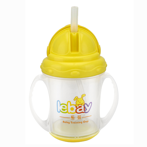 樂(lè)蓓嬰幼兒學(xué)飲杯6907A黃色