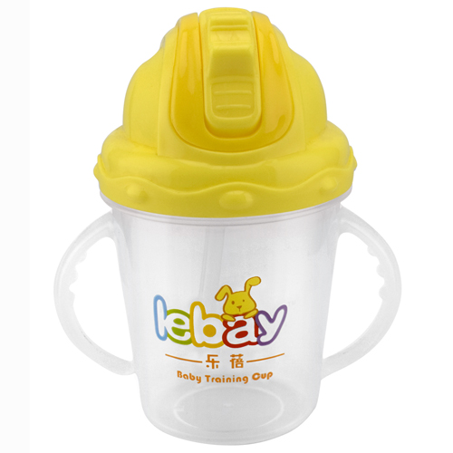 樂(lè)蓓嬰幼兒學(xué)飲杯6906B黃色