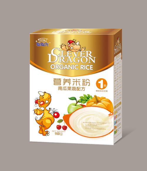 聰聰龍南瓜果蔬配方米粉