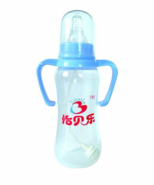 怡貝樂標(biāo)口帶手柄自動(dòng)奶瓶