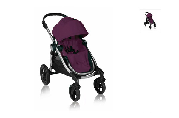 Baby Jogger city 紫色手推車