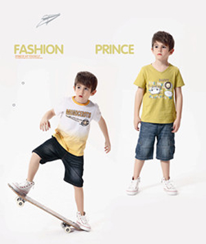 瑪琪曼蒂男款牛仔短褲