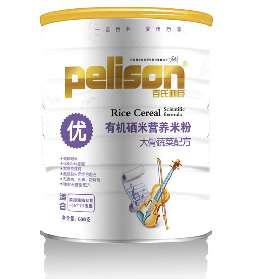 百氏利臣大骨蔬菜配方有機(jī)硒米營養(yǎng)米粉