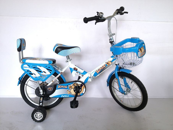 機(jī)器貓機(jī)器貓卡宴折疊16#藍(lán)自行車