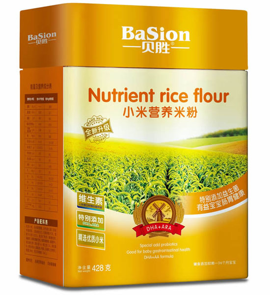 貝勝DHA+ARA小米營(yíng)養(yǎng)米粉