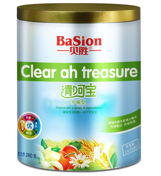 貝勝清呵寶蘋果味280克