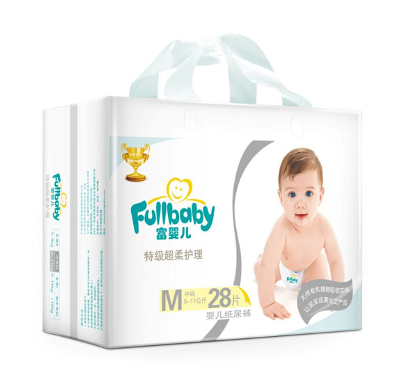 富嬰兒銀裝系列紙尿褲M-28