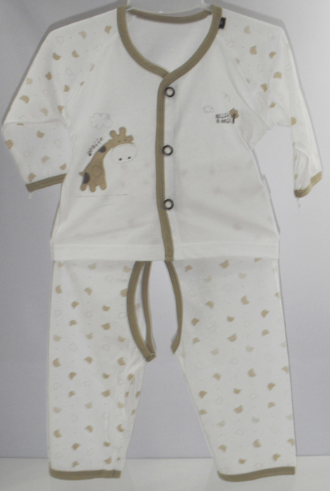 娃愛的蓓蓓駝色花紋開檔內(nèi)衣套裝