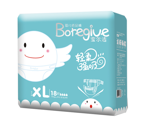 寶爾潔嬰兒紙尿褲XL18片