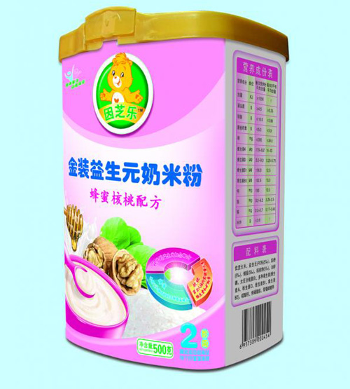 因芝樂(lè)金裝益生元蜂蜜核桃配方奶米粉