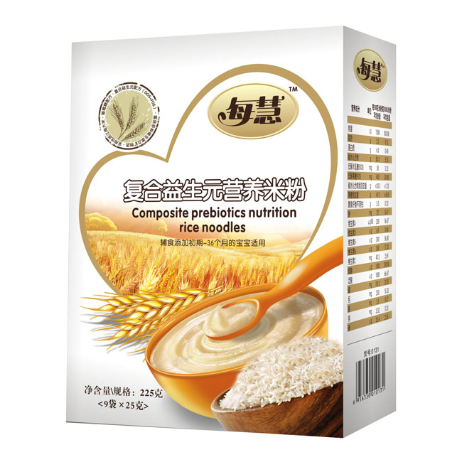 每慧復(fù)合益生元蘋果番茄營(yíng)養(yǎng)米粉500