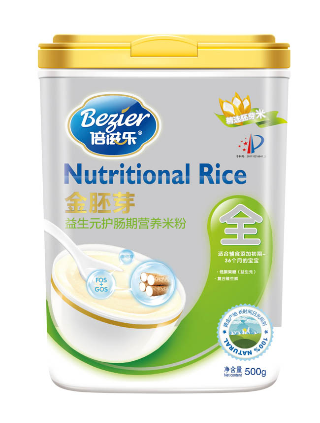 倍滋樂(lè)金胚芽聽(tīng)裝益生元護(hù)腸期營(yíng)養(yǎng)米粉