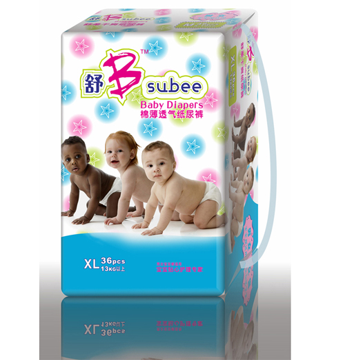 舒B棉薄透氣紙尿褲XL36