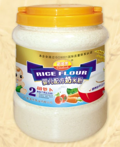 新多樂(lè)胡蘿卜嬰兒配方奶米粉2段