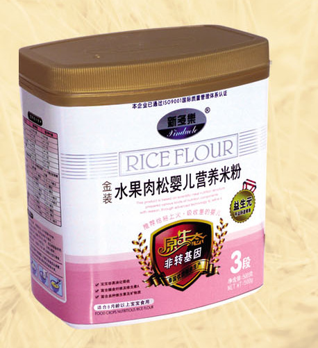 新多樂(lè)水果肉松嬰兒營(yíng)養(yǎng)米粉3段