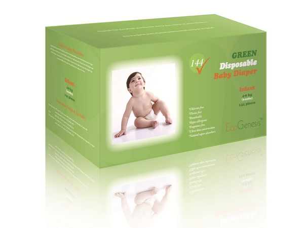 艾可起源家庭裝全天然全降解嬰兒尿褲M(mǎn)