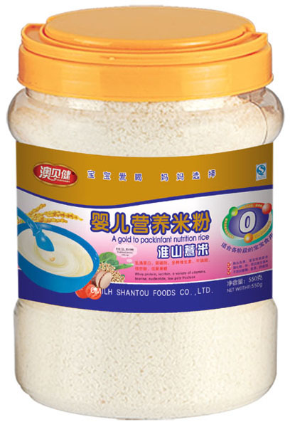 澳貝健淮山薏米嬰兒營養(yǎng)米粉