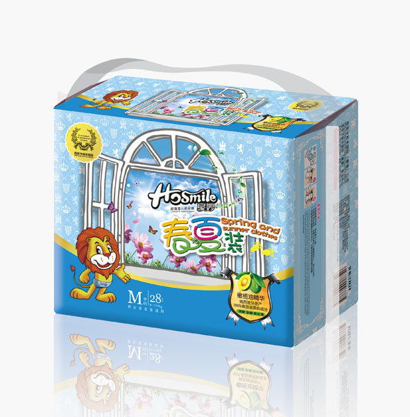 豪妙春夏款紙尿褲M28片