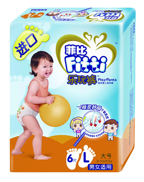 菲比大號(hào)樂(lè)玩褲L6片