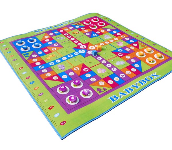 貝博氏飛行棋雙面加厚爬行墊