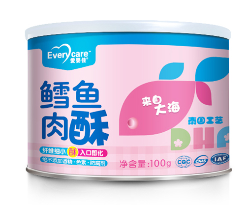 愛嬰佳頑皮動(dòng)物肉松鱈魚酥