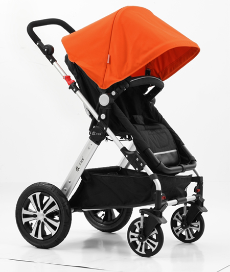 艾珈壹嬰兒推車棗紅色